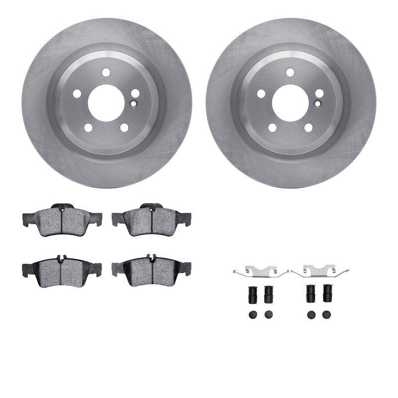 Dynamite Friction 6512-63411 Disc Brake Kit - Rear
