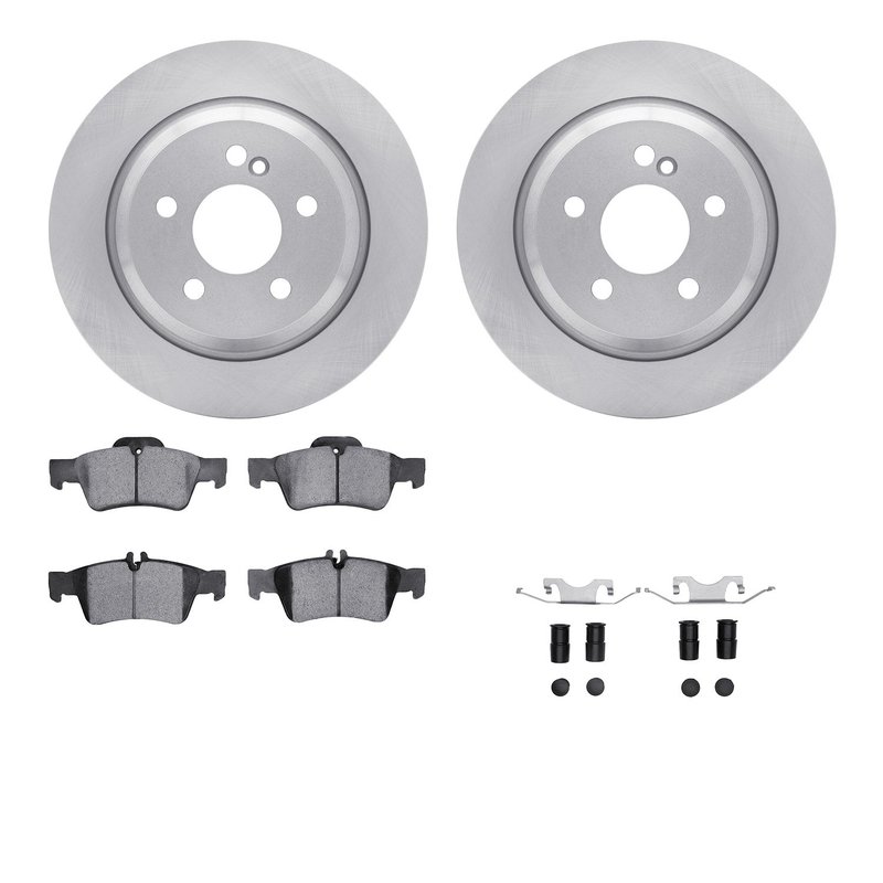 Dynamite Friction 6512-63418 Disc Brake Kit - Rear