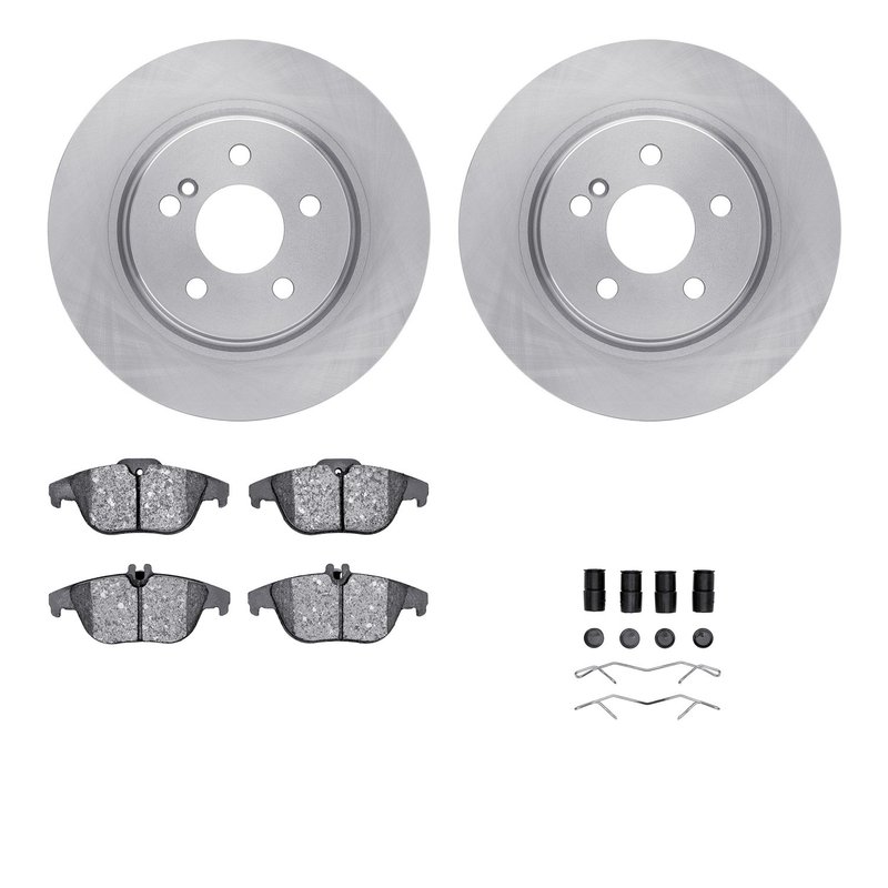 Dynamite Friction 6512-63444 Disc Brake Kit - Rear
