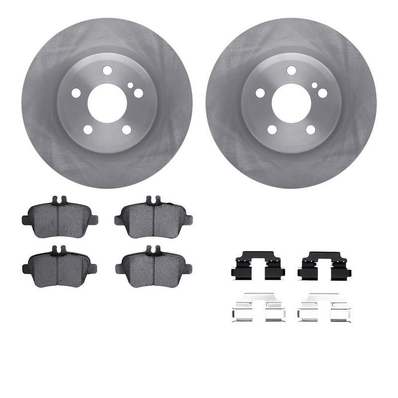 Dynamite Friction 6512-63461 Disc Brake Kit - Rear