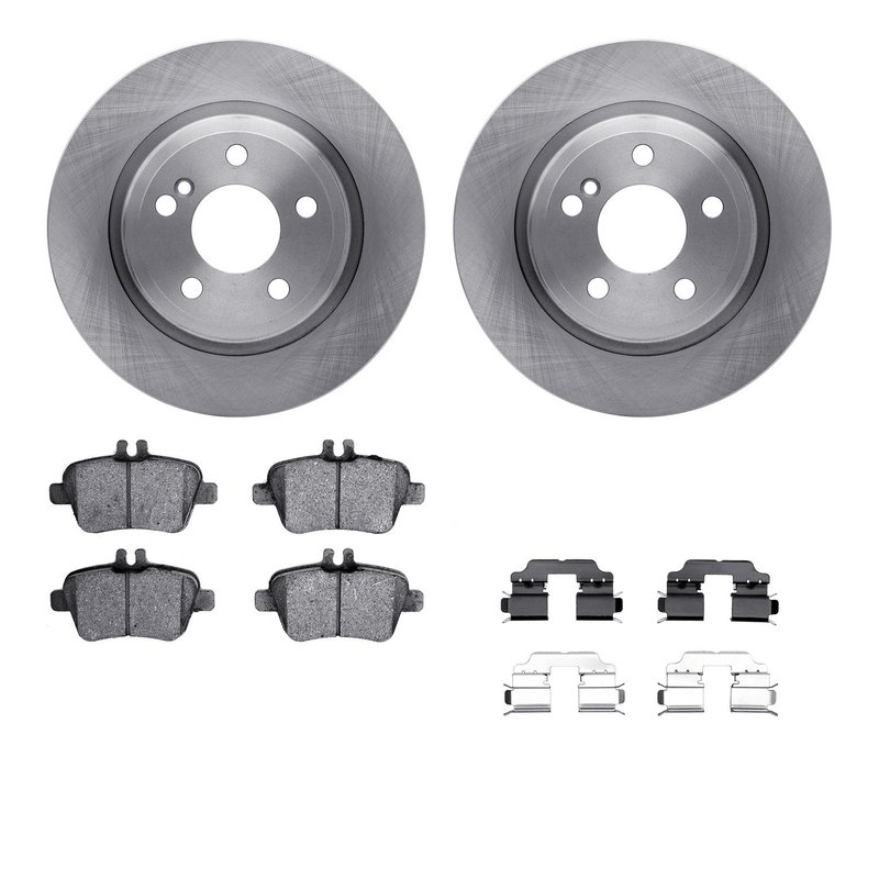 Dynamite Friction 6512-63472 Disc Brake Kit - Rear