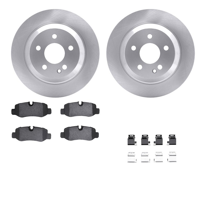 Dynamite Friction 6512-63581 Disc Brake Kit - Rear