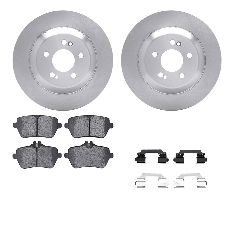 Dynamite Friction 6512-63596 Disc Brake Kit - Rear