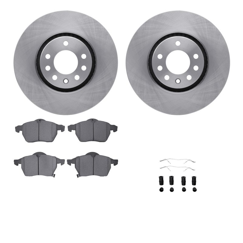 Dynamite Friction 6512-65069 Disc Brake Kit - Front