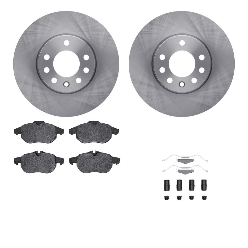 Dynamite Friction 6512-65081 Disc Brake Kit - Front