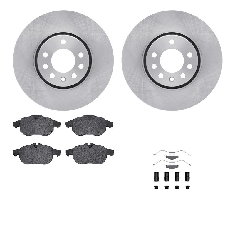 Dynamite Friction 6512-65087 Disc Brake Kit - Front