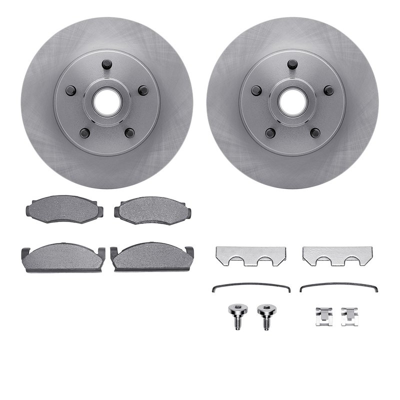 Dynamite Friction 6512-66011 Disc Brake Kit - Front
