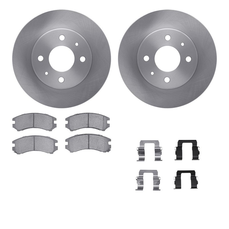 Dynamic Friction 6512-67103 Disc Brake Kit - Front