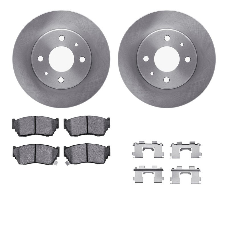 Dynamite Friction 6512-67104 Disc Brake Kit - Front