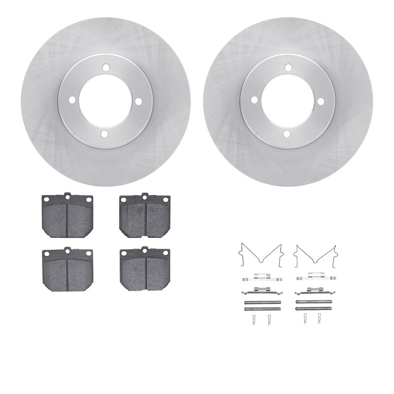 Dynamite Friction 6512-67121 Disc Brake Kit - Front