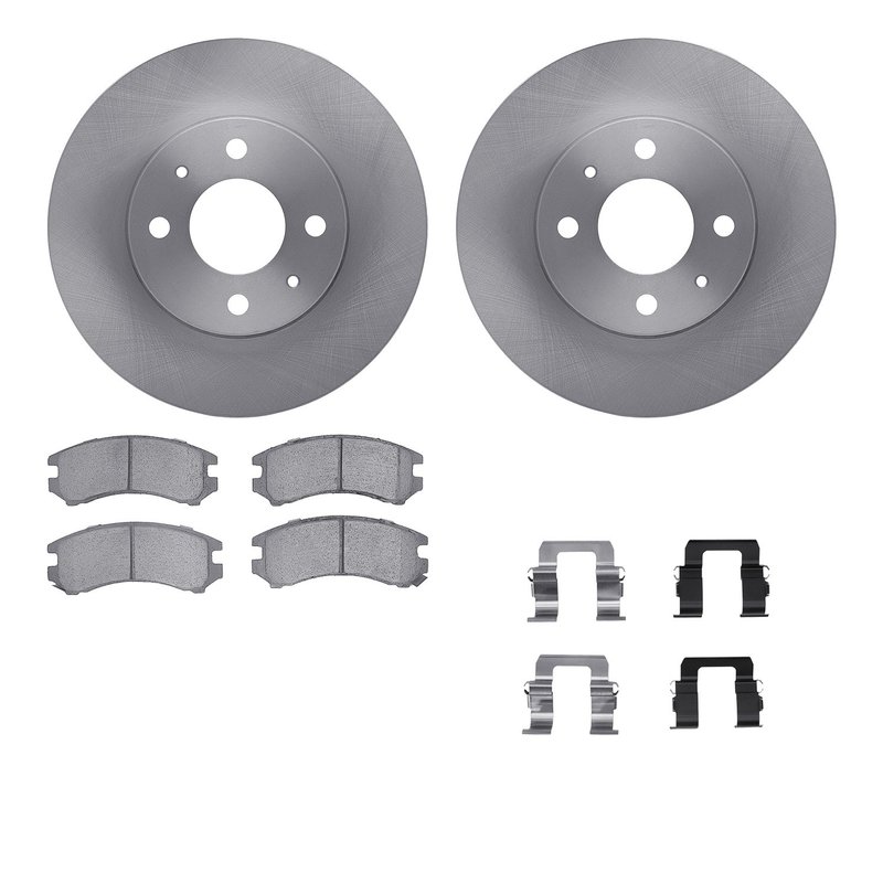 Dynamic Friction 6512-67151 Disc Brake Kit - Front