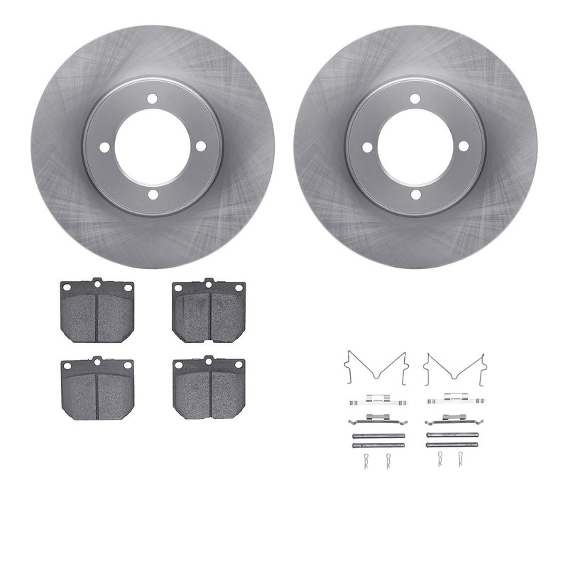 Dynamite Friction 6512-67157 Disc Brake Kit - Front