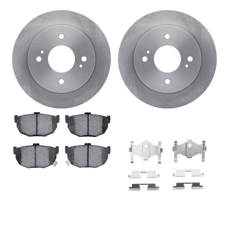 Dynamite Friction 6512-67167 Disc Brake Kit - Rear