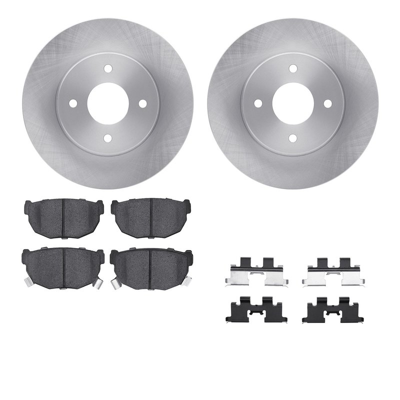 Dynamite Friction 6512-67193 Disc Brake Kit - Rear