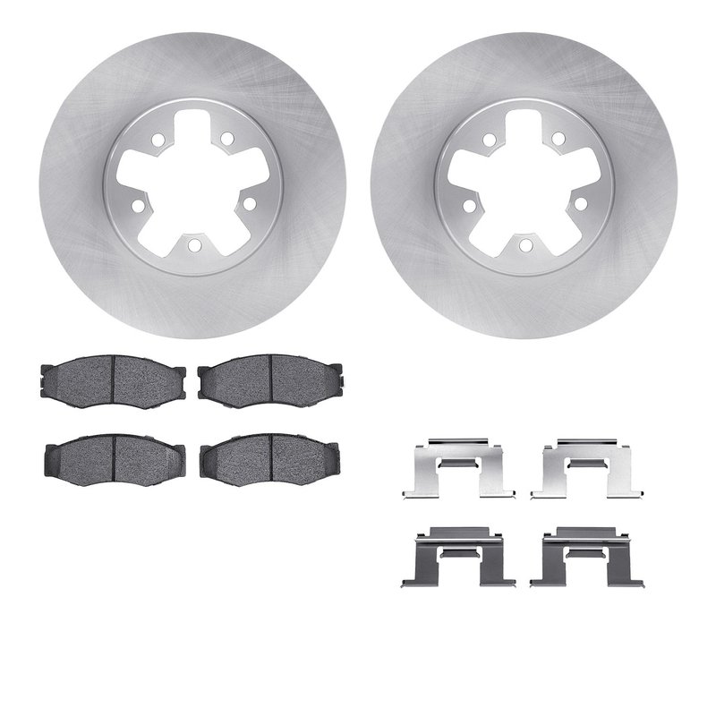 Dynamite Friction 6512-67200 Disc Brake Kit - Front