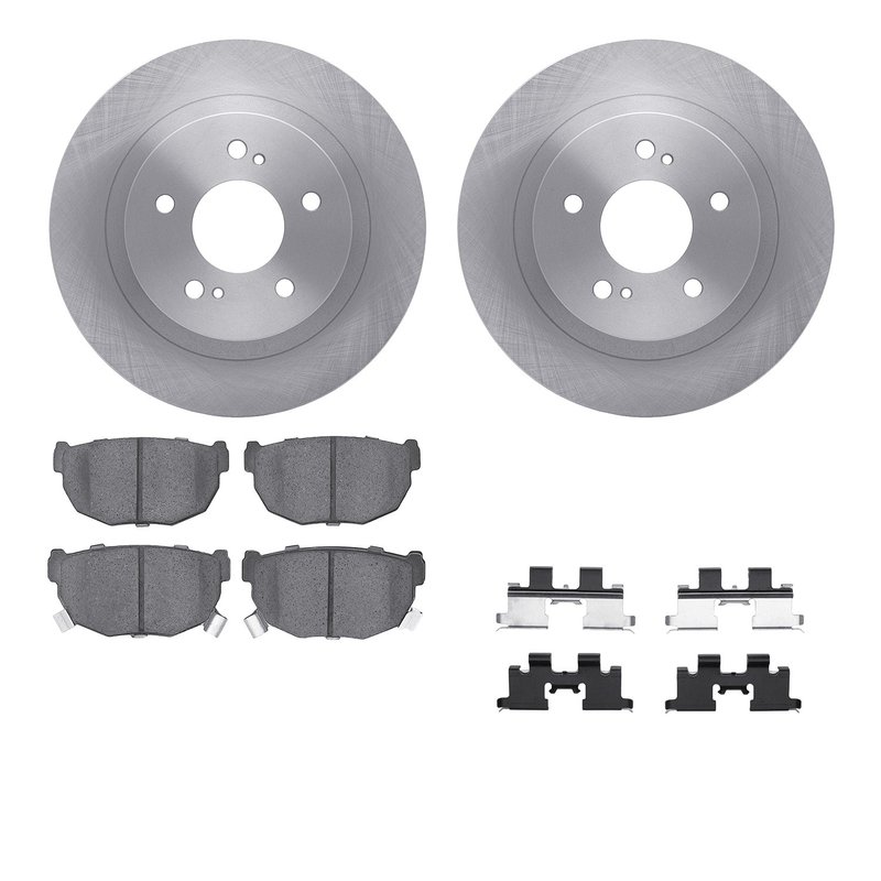 Dynamite Friction 6512-67203 Disc Brake Kit - Rear
