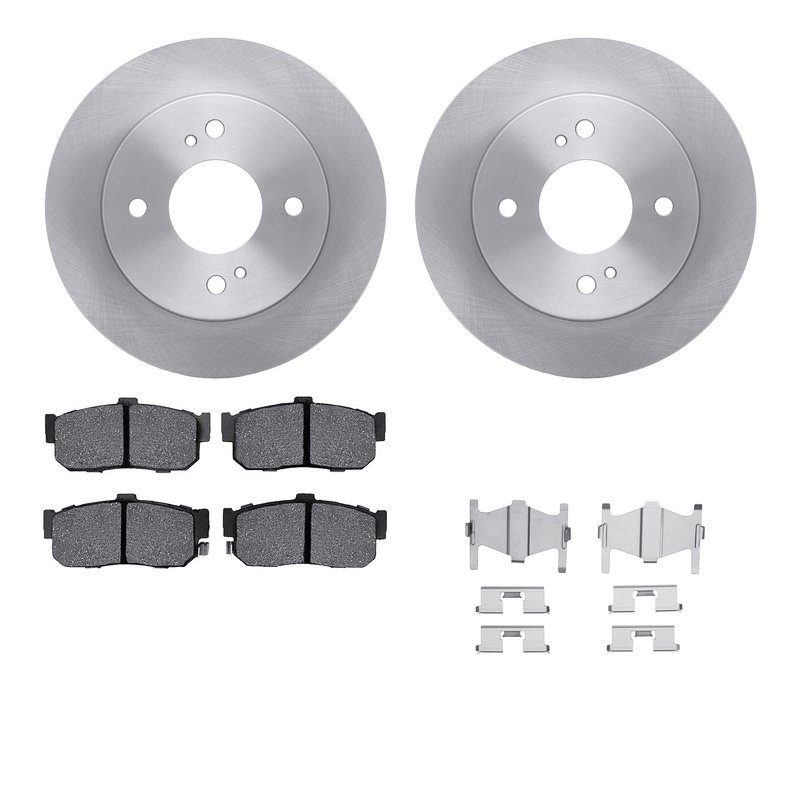 Dynamite Friction 6512-67252 Disc Brake Kit - Rear