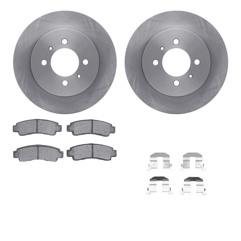 Dynamite Friction 6512-67260 Disc Brake Kit - Rear
