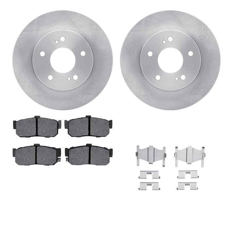 Dynamite Friction 6512-67302 Disc Brake Kit - Rear