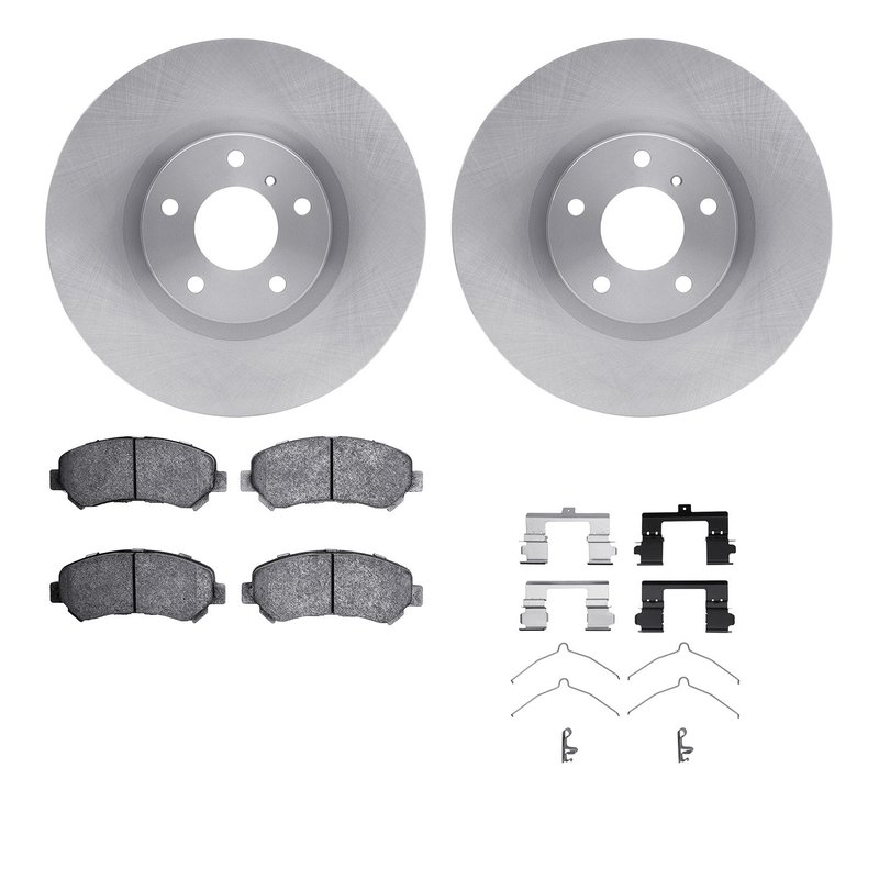 Dynamite Friction 6512-67347 Disc Brake Kit - Front