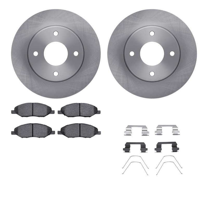 Dynamite Friction 6512-67414 Disc Brake Kit - Front
