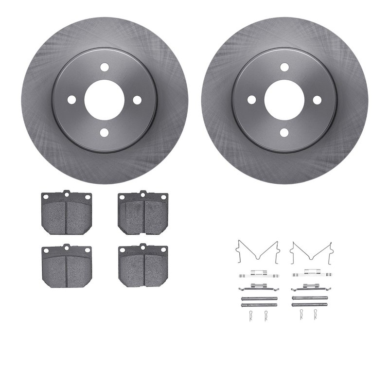 Dynamite Friction 6512-67429 Disc Brake Kit - Front