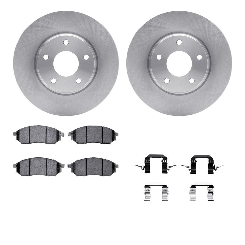 Dynamite Friction 6512-67454 Disc Brake Kit - Front