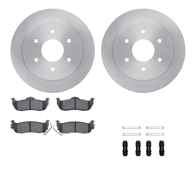 Dynamite Friction 6512-67471 Disc Brake Kit - Rear