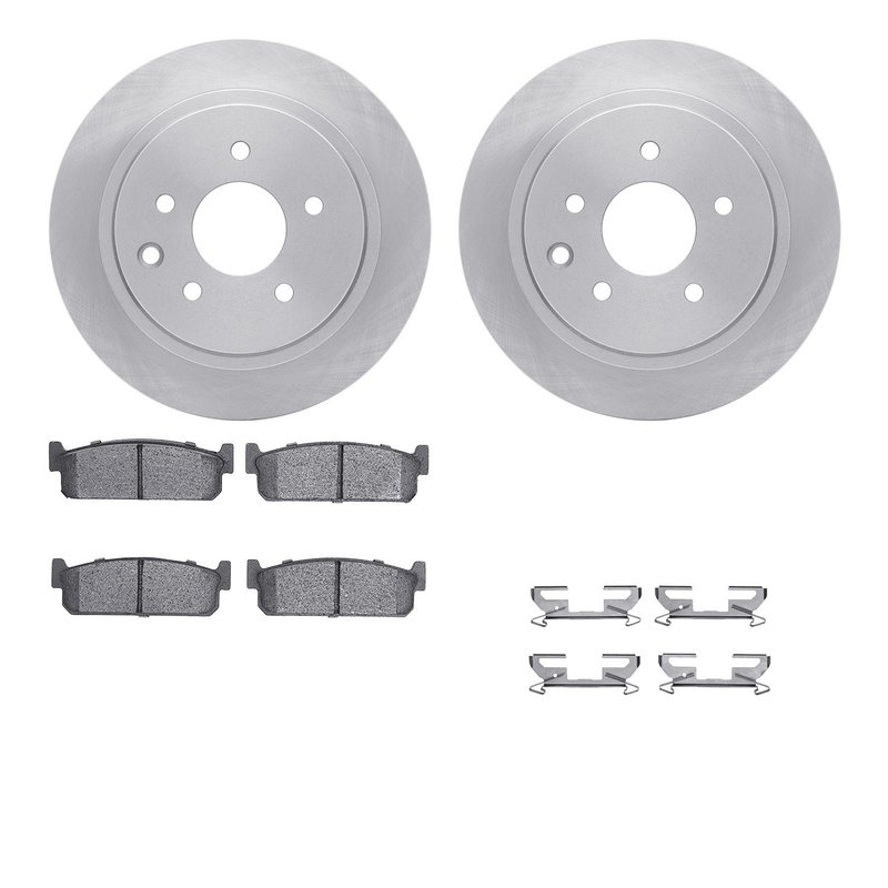 Dynamite Friction 6512-68038 Disc Brake Kit - Rear