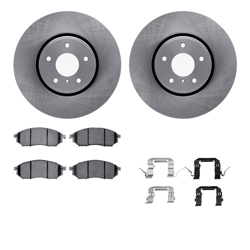 Dynamite Friction 6512-68068 Disc Brake Kit - Front