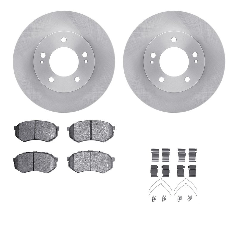 Dynamite Friction 6512-72071 Disc Brake Kit - Front