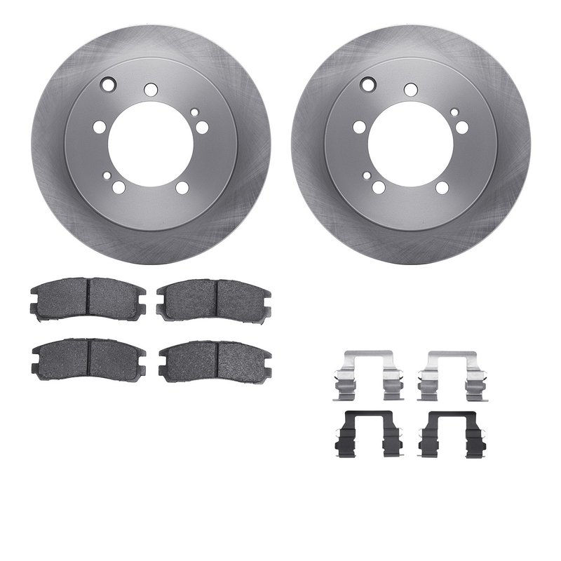 Dynamite Friction 6512-72113 Disc Brake Kit - Rear