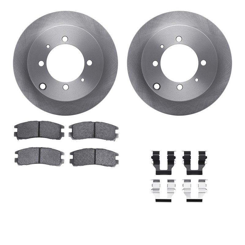 Dynamite Friction 6512-72131 Disc Brake Kit - Rear