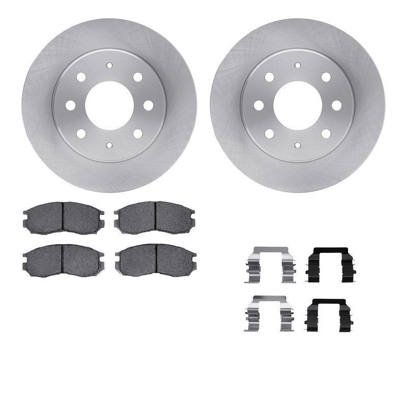 Dynamite Friction 6512-72140 Disc Brake Kit - Front