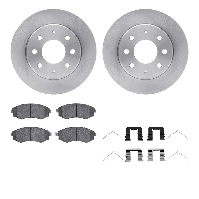 Dynamite Friction 6512-72142 Disc Brake Kit - Front