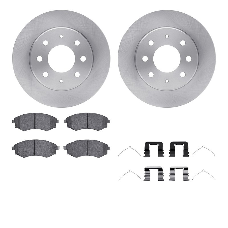 Dynamite Friction 6512-72143 Disc Brake Kit - Front