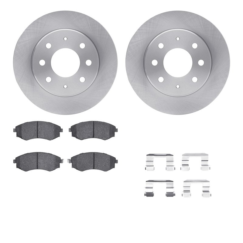 Dynamite Friction 6512-72145 Disc Brake Kit - Front
