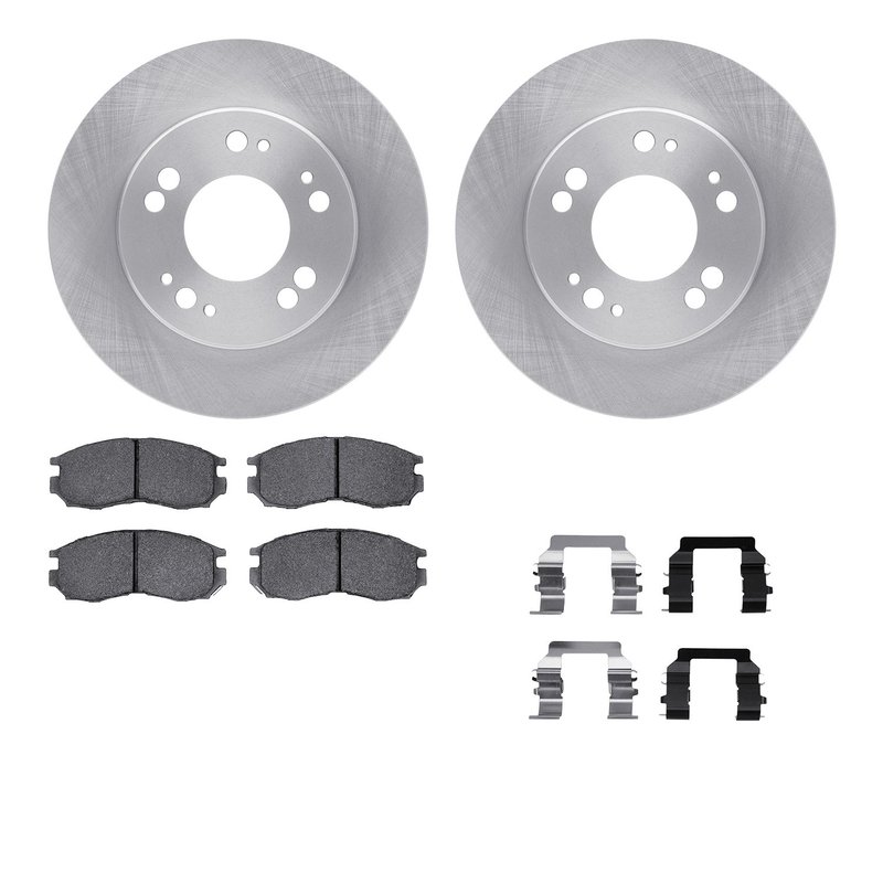 Dynamite Friction 6512-72164 Disc Brake Kit - Front