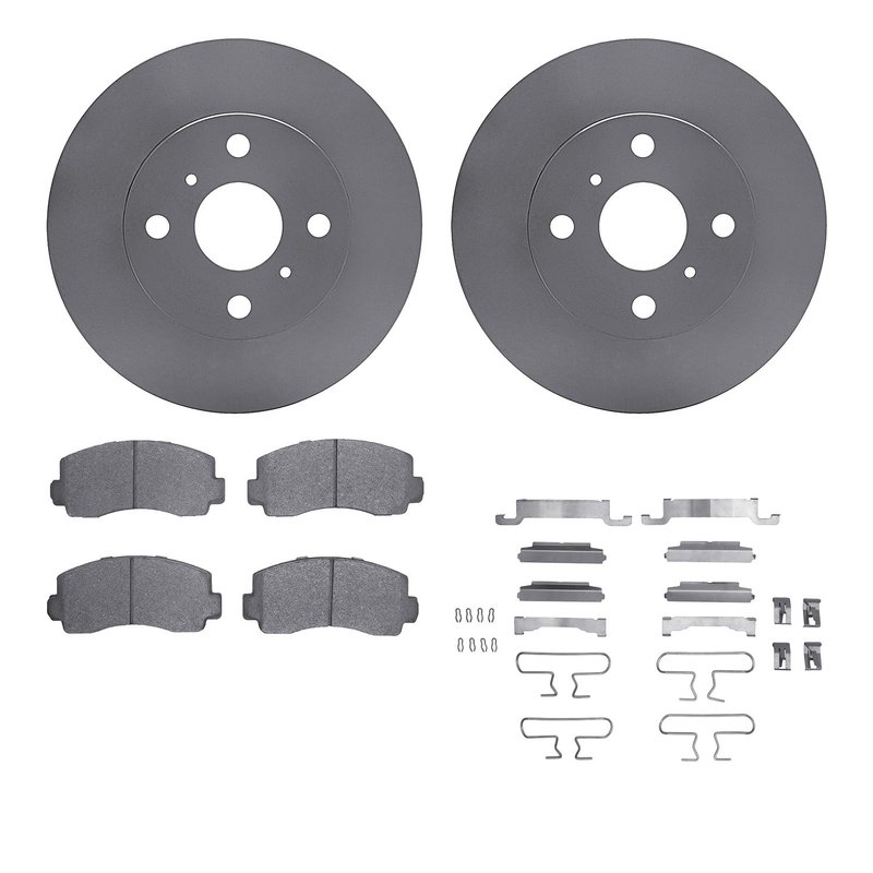 Dynamite Friction 6512-72184 Disc Brake Kit - Front