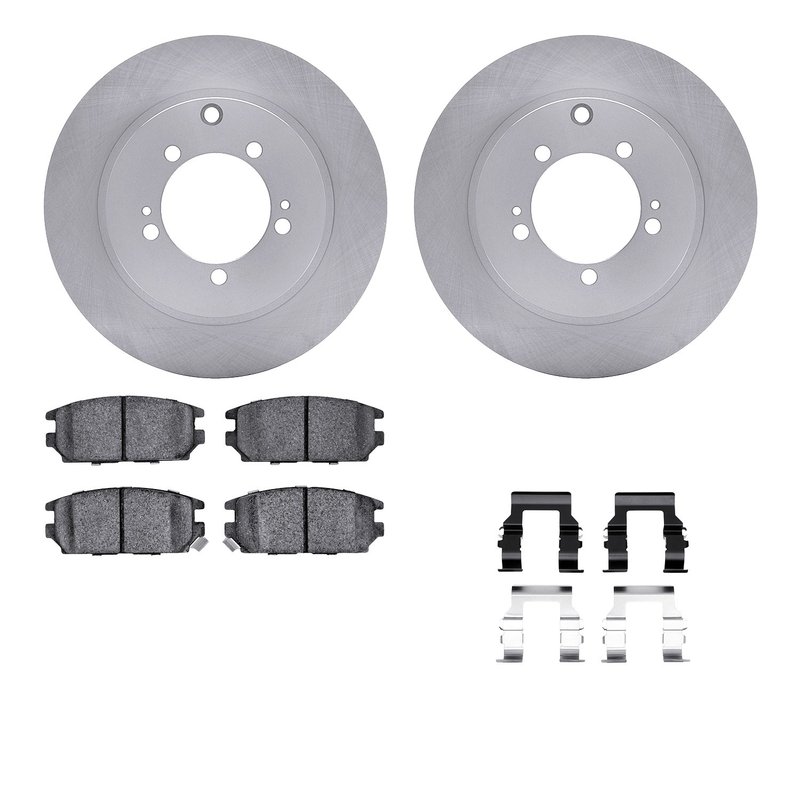 Dynamite Friction 6512-72194 Disc Brake Kit - Rear