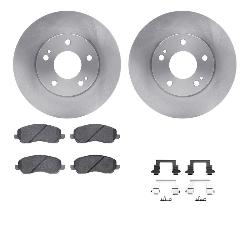 Dynamite Friction 6512-72208 Disc Brake Kit - Front