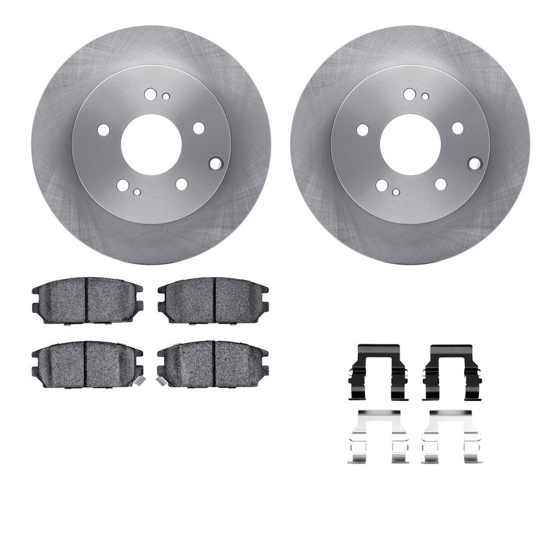 Dynamite Friction 6512-72242 Disc Brake Kit - Rear
