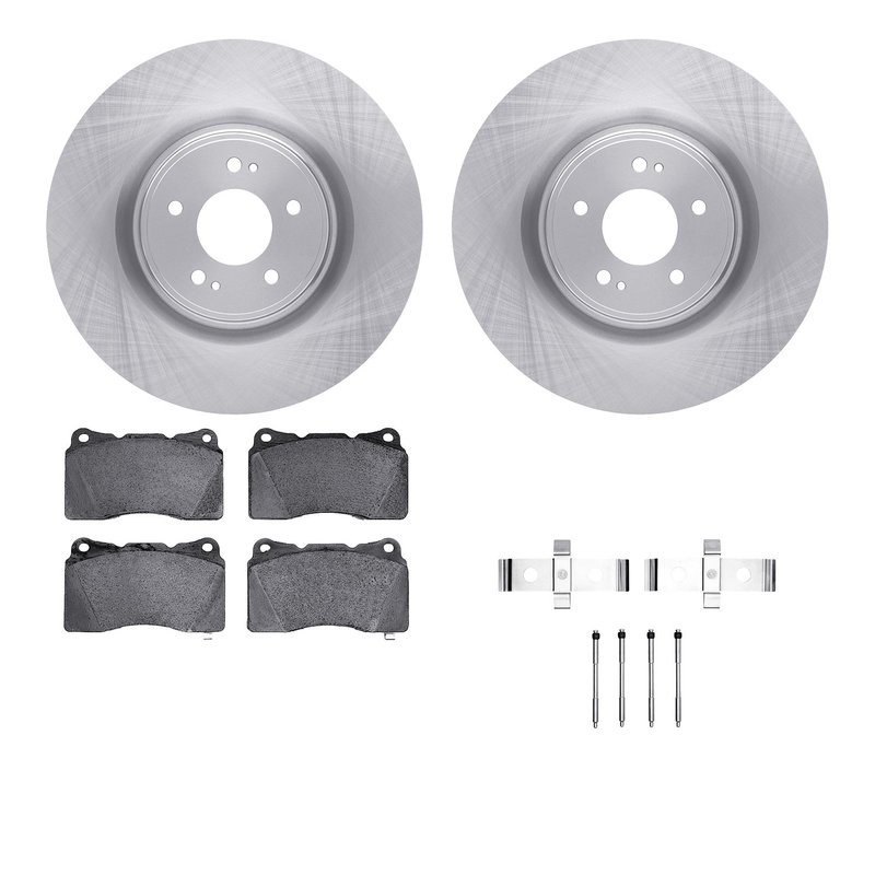 Dynamite Friction 6512-72248 Disc Brake Kit - Front