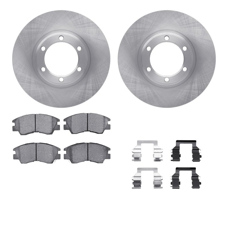 Dynamite Friction 6512-72272 Disc Brake Kit - Front