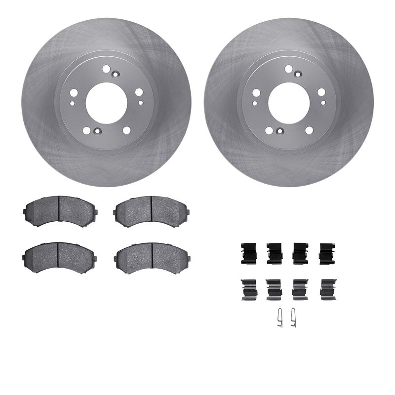 Dynamite Friction 6512-72296 Disc Brake Kit - Front
