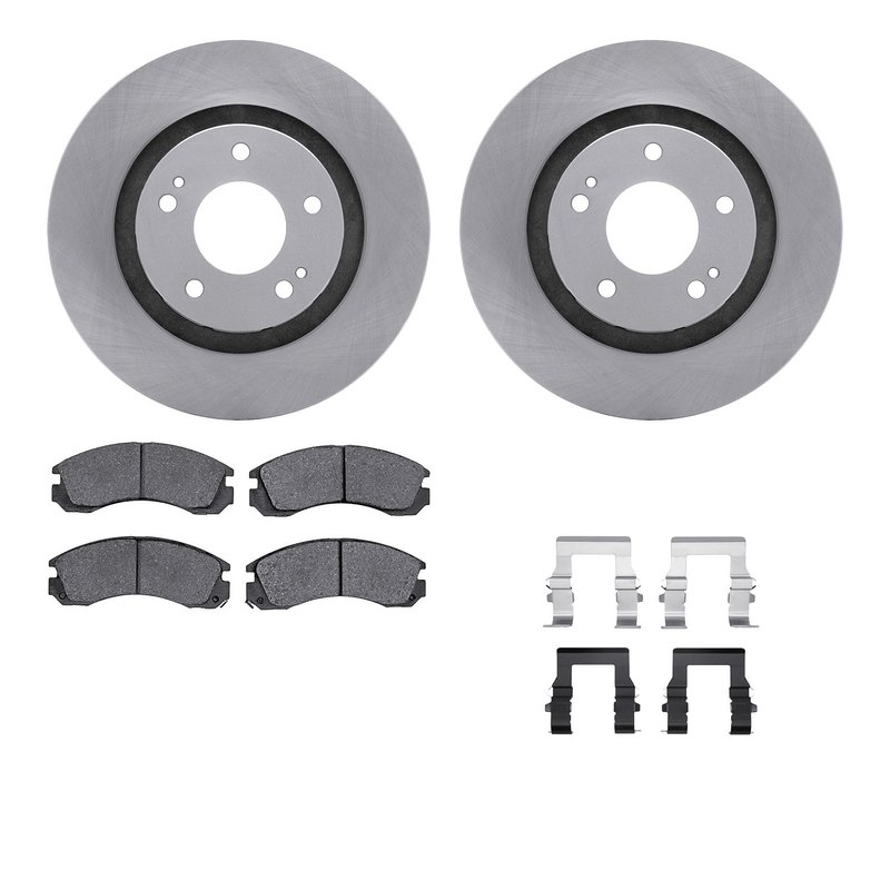 Dynamite Friction 6512-72302 Disc Brake Kit - Front