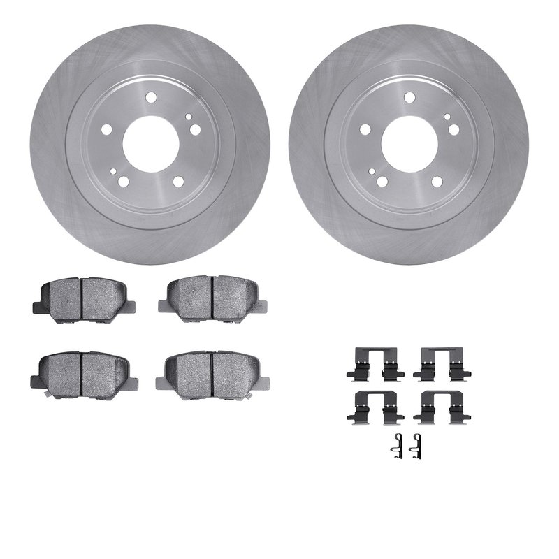 Dynamite Friction 6512-72308 Disc Brake Kit - Rear