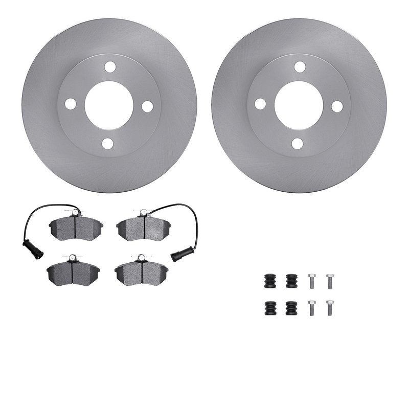 Dynamic Friction 6512-73080 Disc Brake Kit - Front