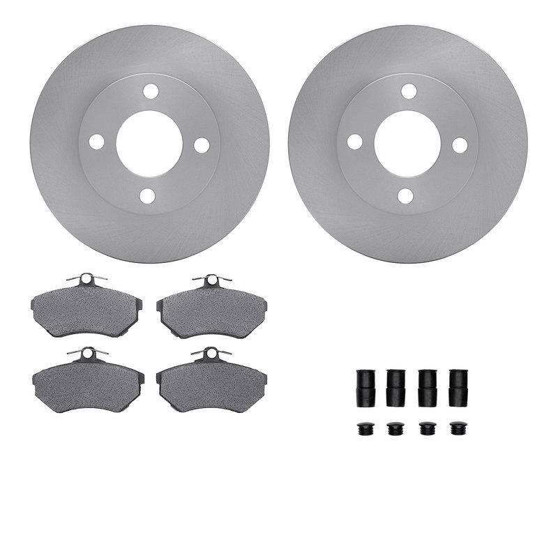 Dynamite Friction 6512-73082 Disc Brake Kit - Front