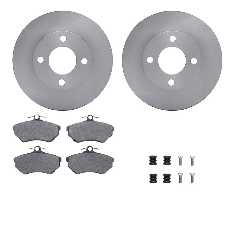 Dynamite Friction 6512-73083 Disc Brake Kit - Front